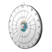 プラスチックの寿命を短くする ダーツボード (正面右)