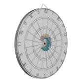 プラスチックの寿命を短くする ダーツボード (正面左)