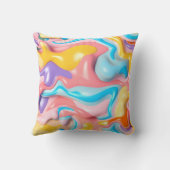 プラスチックの形状に文字を残す クッション (裏面)