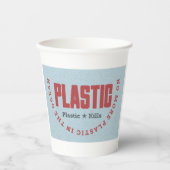 プラスチックは海に入らない |海汚染 紙コップ (正面)