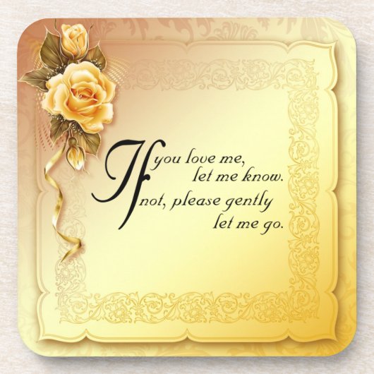 プラスチックもしコースター/コルクバック – 6セット コースター (正面)