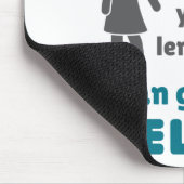 プラスチックもし外科医与えライフユー・レモン マウスパッド (コーナー)