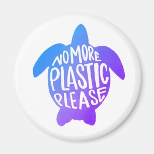 プラスチックをもうお願いします マグネット