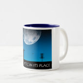 プラスチックを入れ替える ツートーンマグカップ (正面右)