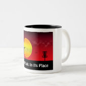 プラスチックを入れ替える ツートーンマグカップ (正面右)