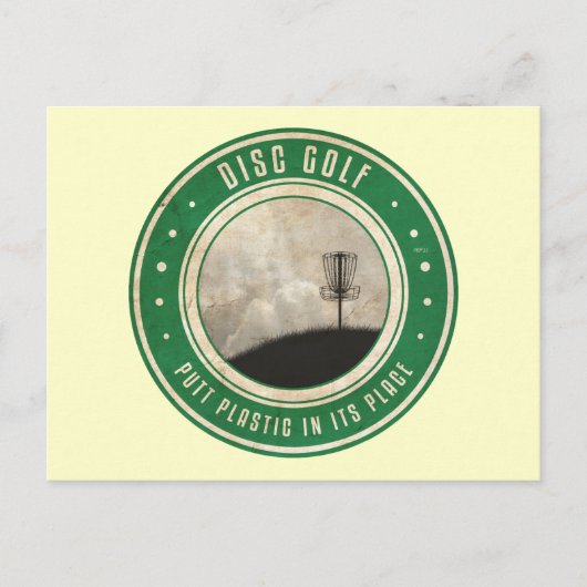 プラスチックを入れ替える ポストカード (正面)