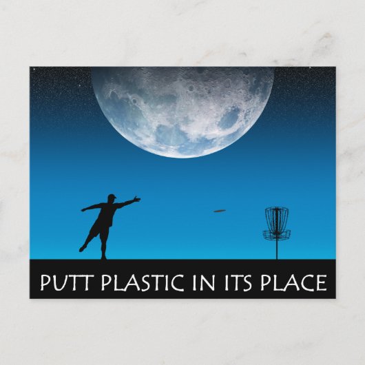 プラスチックを入れ替える ポストカード (正面)