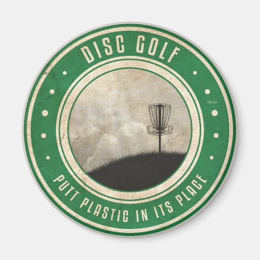 プラスチックを入れ替える マグネット (正面)