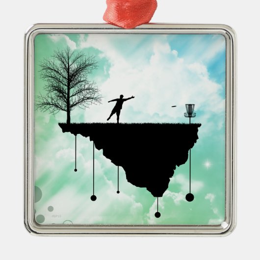 プラスチックを入れ替える メタルオーナメント (正面)