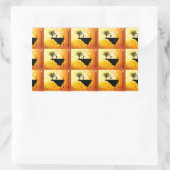 プラスチックを入れ替える 長方形シール (バッグ)