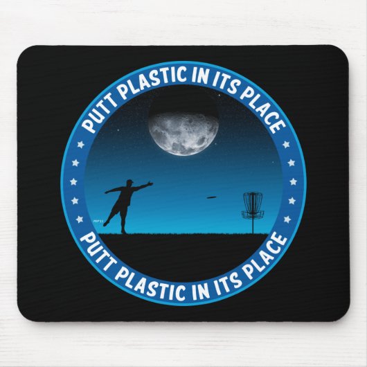 プラスチックを入れ替え#8 マウスパッド (正面)