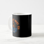 プラスチックを減らして海を守ろう コーヒーマグカップ (正面左)