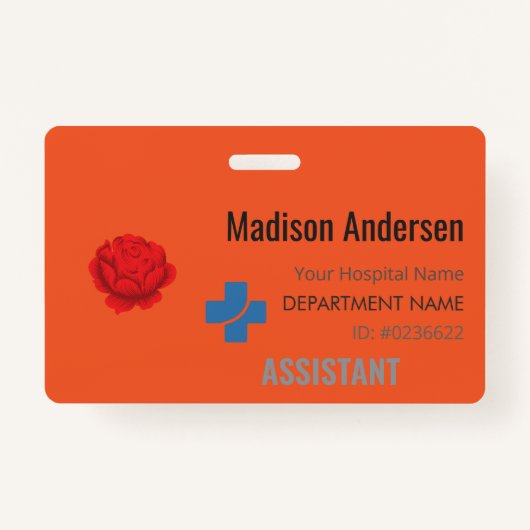 プラスチックイベントパス – Entry.ID.Ofoffice.Meeting バッジ (正面)