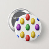 プラスチックイースターエッグ 缶バッジ (正面&裏面)