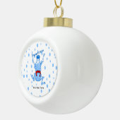 プラスチックウォーターボトル武術アート セラミックボールオーナメント (右)