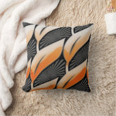 プラスチックオレンジの葉 クッション (ブランケット)