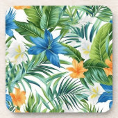 プラスチックコースタートロピカルパームプリント コースター (正面)