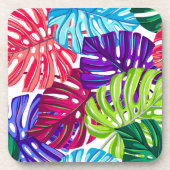 プラスチックコースタートロピカルパームプリント コースター (正面)