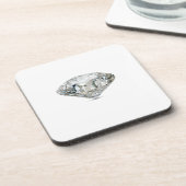 プラスチックコースター コースター (左側)