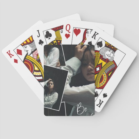 プラスチックコーテスタイリッシュィッドカード トランプ (裏面)