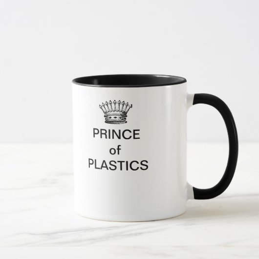 プラスチックコーヒー・マグの王子 マグカップ (右)