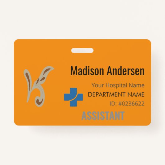 プラスチックスタッフバッジ – Trade.Show.Security.Pro バッジ (正面)