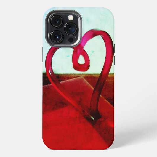 プラスチックハート iPhoneケース (裏面)