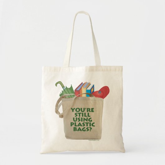 プラスチックバッグ トートバッグ (正面)