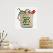 プラスチックバッグ ポスター (キッチン)