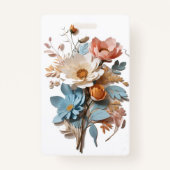 プラスチックバッジ - 縦 (裏面)