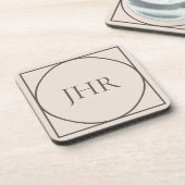 プラスチックパーソナライズされたコースター コースター (左側)