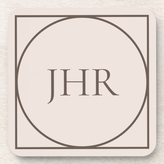 プラスチックパーソナライズされたコースター コースター (正面)