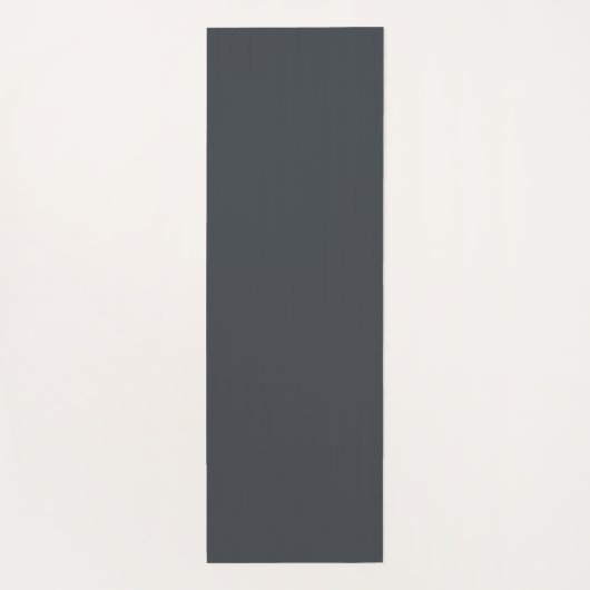 プラスチックブルーグレー3Dフラクタルアートモダン抽象芸術 ヨガマット (裏面)