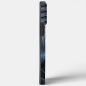プラスチックブルーグレー3Dフラクタルアートモダン抽象芸術 Case-Mate iPhoneケース (裏面 / 右)