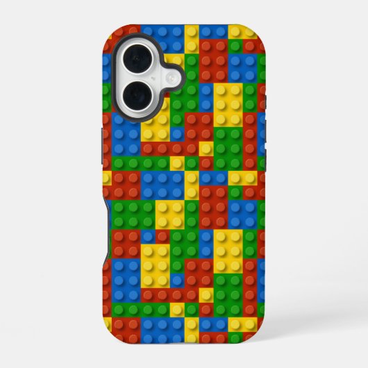 プラスチックブロック iPhone 16ケース (裏面)