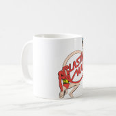 プラスチックマンラバーネック記号 コーヒーマグカップ (正面左)