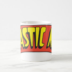 プラスチックマンロゴ コーヒーマグカップ