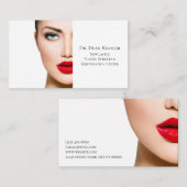 プラスチックモダン手術・若返りセンター釜林 名刺 (正面/裏面)