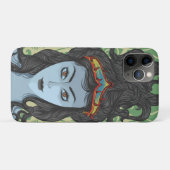 プラスチックユニークの部族少女 Case-Mate iPhoneケース (裏面(横))