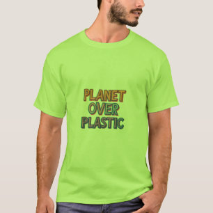 プラスチック上の惑星 Tシャツ