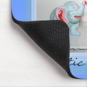 プラスチック動物の俳句の芸術のマウスパッド マウスパッド (コーナー)