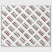 プラスチック包装のカプセル ラッピングペーパー (フラット)