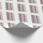 プラスチック包装のカプセル ラッピングペーパー (角)