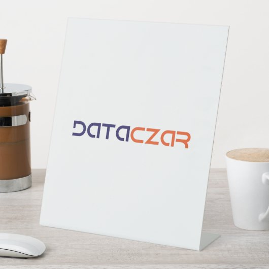 プラスチック台座の標識10インチX12 台座サイン (インサイチュ)