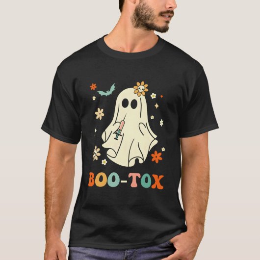 プラスチック外科医ハロウィーン衣装ボトックスハロウィーン Tシャツ (正面)