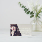 プラスチック外科医美容医療スパ名刺 名刺 (スタンド正面)