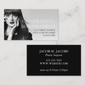 プラスチック外科医美容医療スパ名刺 名刺 (正面/裏面)