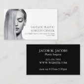 プラスチック外科医美容医療スパ名刺 名刺 (正面/裏面)