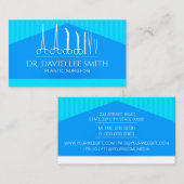 プラスチック外科医 名刺 (正面/裏面)