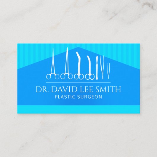 プラスチック外科医 名刺 (正面)